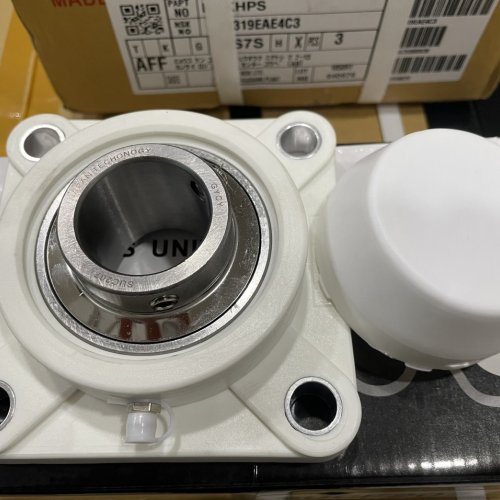 Gối nhựa + bi inox 304 - SUCF206 - SUCF207 - SUCF208